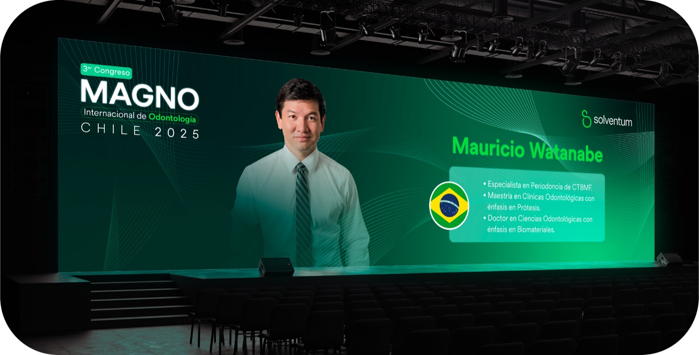 Escenario del Congreso Magno de Odontolog&iacute;a